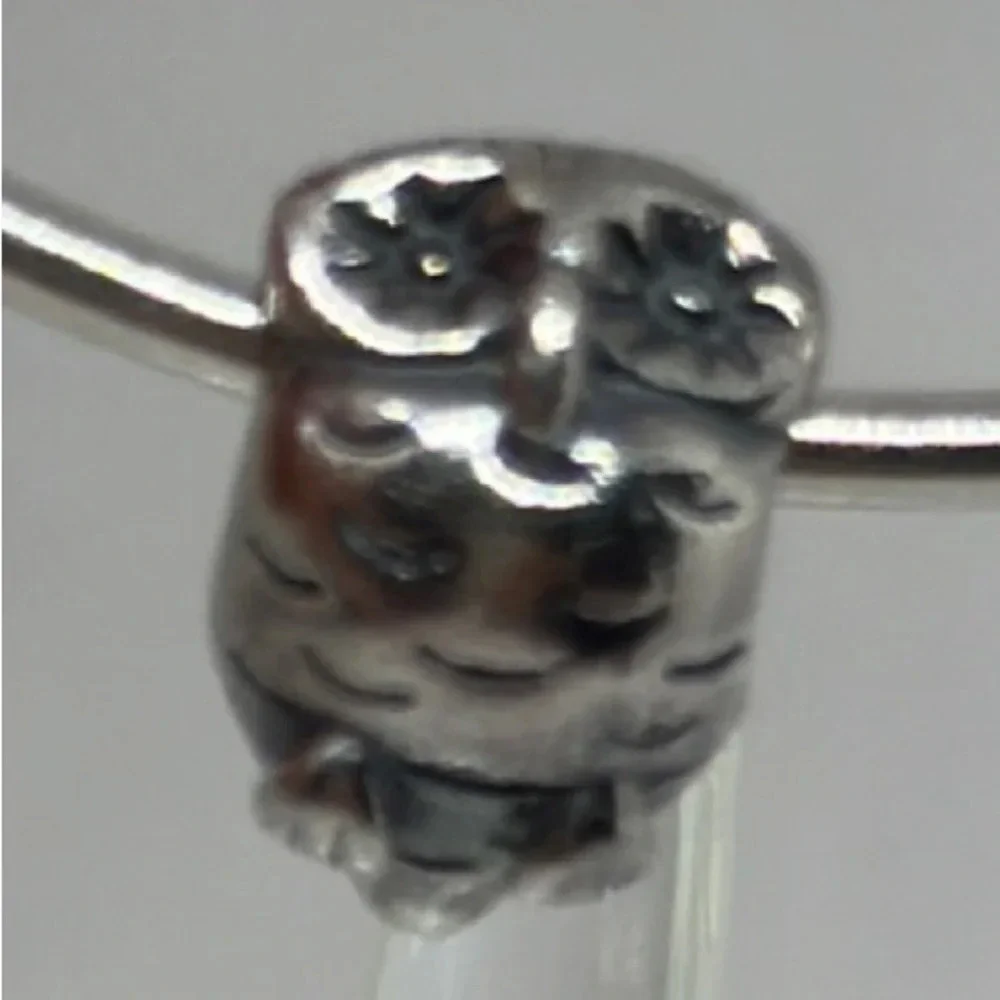 Pandora 925 silver owl charm